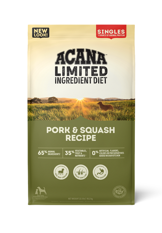 Acana dog deals food limited ingredient